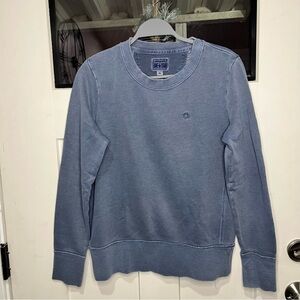 Converse One Star Men’s XL Crewneck Sweatshirt Blue Vintage Wash Pullover